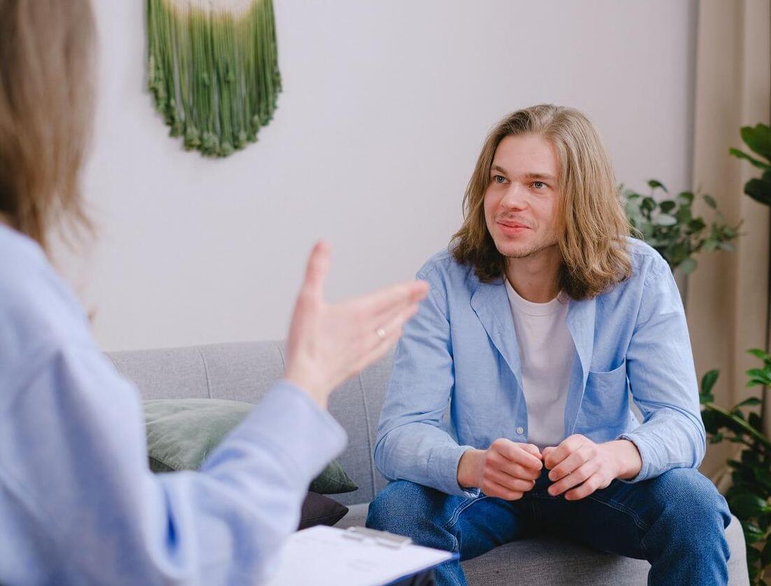 therapy-man Therapy session